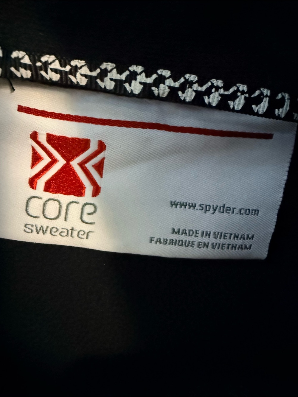 Spyder Core Sweater Jacket Size Medium Black Full Zip Performance Jacket Women’s - Picture 12 of 13